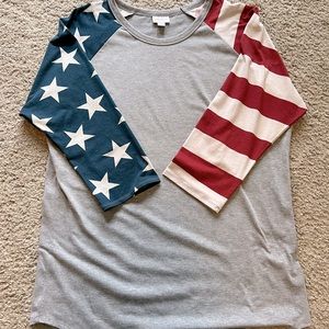 Vintage LuLaRoe Americana Randy tee
